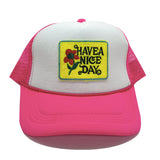 Have A Nice Day Flower Hat