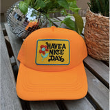 Have A Nice Day Flower Hat