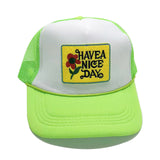 Have A Nice Day Flower Hat