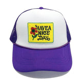 Have A Nice Day Flower Hat