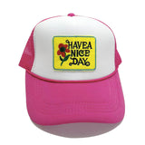 Have A Nice Day Flower Hat