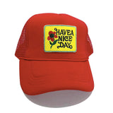 Have A Nice Day Flower Hat
