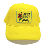 Have A Nice Day Flower Hat