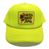 Have A Nice Day Flower Hat