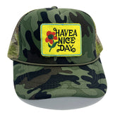 Have A Nice Day Flower Hat