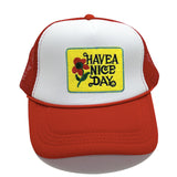 Have A Nice Day Flower Hat