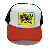 Have A Nice Day Flower Hat
