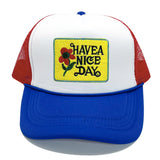 Have A Nice Day Flower Hat