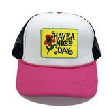 Have A Nice Day Flower Hat