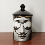 Classic Face Candle Holder / Jewelry Box