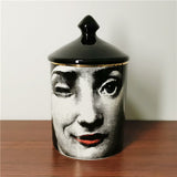Classic Face Candle Holder / Jewelry Box