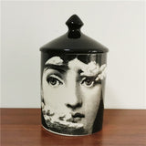 Classic Face Candle Holder / Jewelry Box