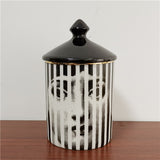 Classic Face Candle Holder / Jewelry Box