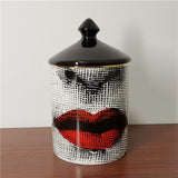 Classic Face Candle Holder / Jewelry Box