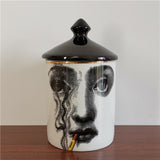 Classic Face Candle Holder / Jewelry Box