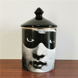 Classic Face Candle Holder / Jewelry Box