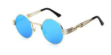 Round Gold Framed Tinted Glasses