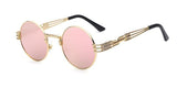 Round Gold Framed Tinted Glasses