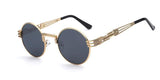 Round Gold Framed Tinted Glasses