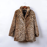 Leopard Print Coat