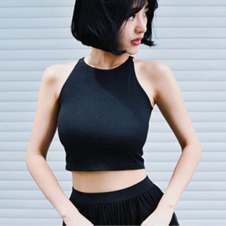 Minimal Sleeveless Sports Top