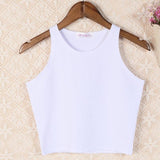 Minimal Sleeveless Sports Top