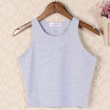 Minimal Sleeveless Sports Top