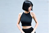 Minimal Sleeveless Sports Top