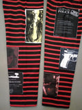 Big Bang Patched Striped Turtleneck