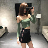 Off The Shoulder Knit Top