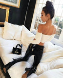 Off The Shoulder Knit Top