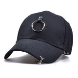 Pierced Steel Ring Cap
