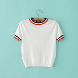 Retro Knitted Cropped Sweater