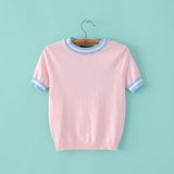 Retro Knitted Cropped Sweater