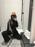 Striped Zip Up Jacket