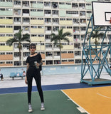 High Waist Side Lace Trousers