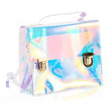 Holographic Clear Shoulder Bag