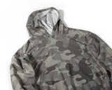 Camo Drop Shoulder Hoodie