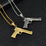 Pistol Gun Necklace