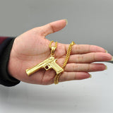 Pistol Gun Necklace