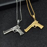 Pistol Gun Necklace