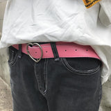 Heart Buckled Belt