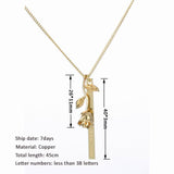 Rose Necklace (Customizable)