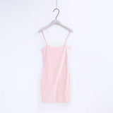 Basic Spaghetti Strap Cami Dress