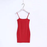Basic Spaghetti Strap Cami Dress