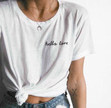 "Hello Love" Tee