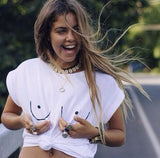 Hand Drawn "Boob" Tee