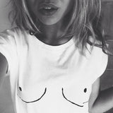 Hand Drawn "Boob" Tee