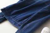 Lambs Wool Denim Coat
