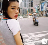 Harajuku Hippie Rainbow Crop Tee